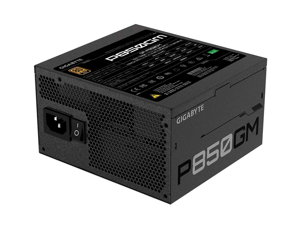 FUENTE GB P850GM 80G 850W FULL MODULAR GIGABYTE 80 PLUS GOLD