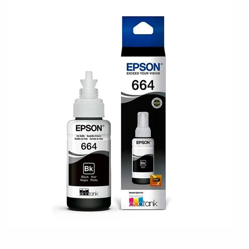 TINTA EPSON T664120-AL NEGRO PARA L200