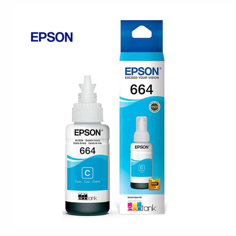TINTA EPSON T664220-AL CIAN PARA L200