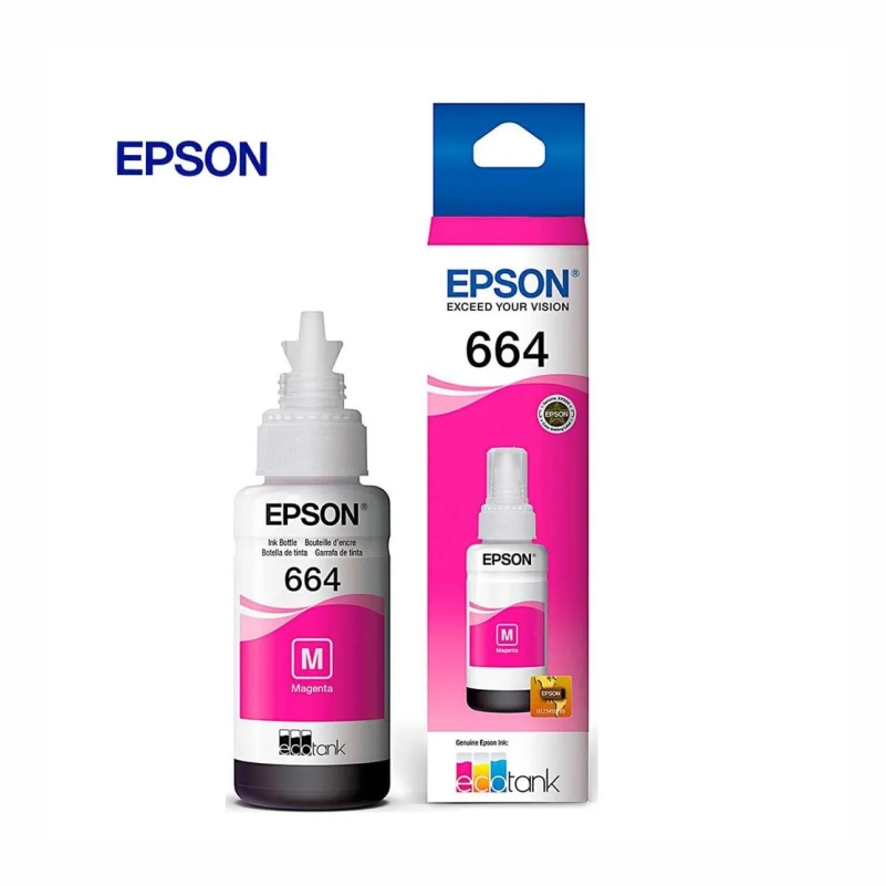 TINTA EPSON T664320-AL MAGENTA PARA L200