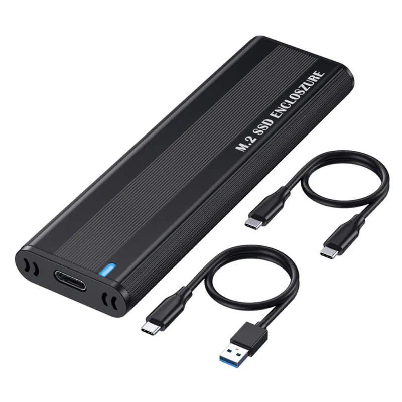 M.2 SSD ENCLOUSURE 10GBPS ENCLOUSURE FOR M.2 NVMEV M.2 SATA SSD  PCIE-BASED