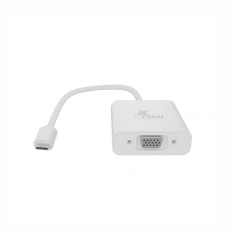 ADAPTADOR DE C A VGA XTECH ADAPTER CONVERTER USB C M TO VGA F XTC-551