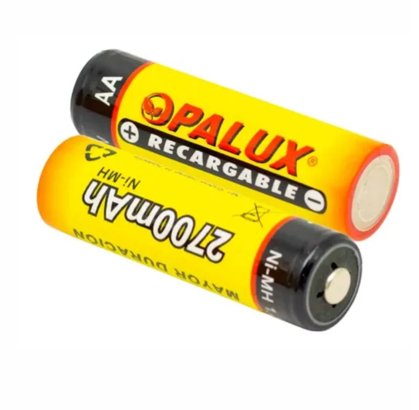 PILAS DOBLE AA MARCA OPALUX 2700 MAH
