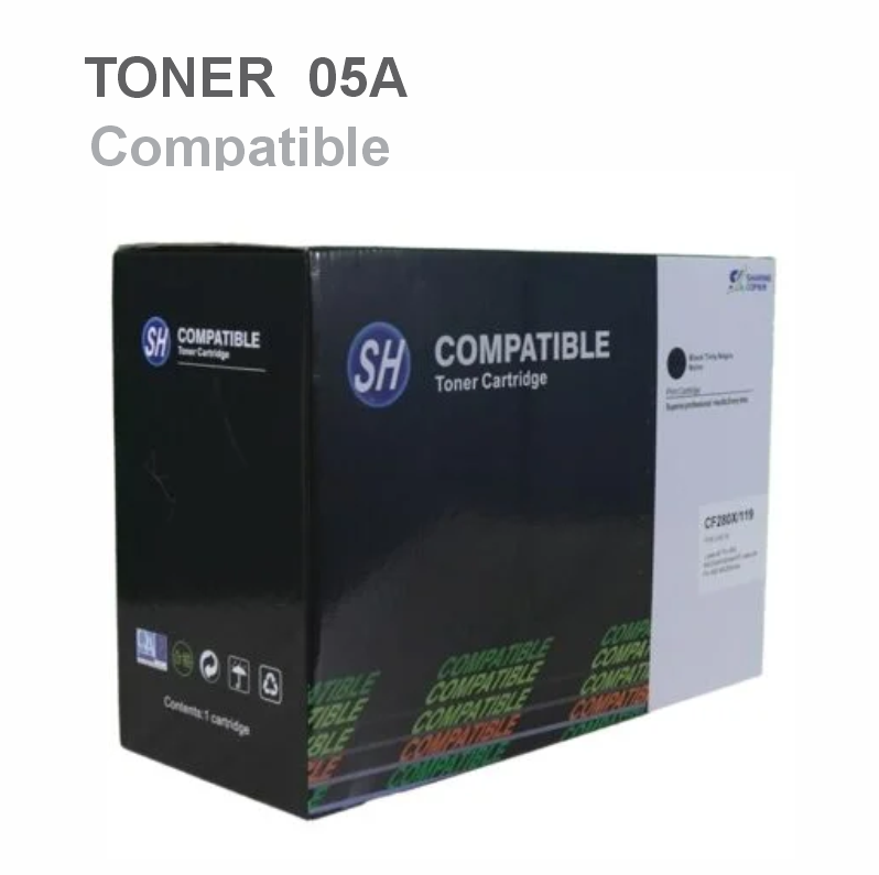 TONER COMPATIBLE 05A PARA IMPRESORAS HP - SHCE505A 