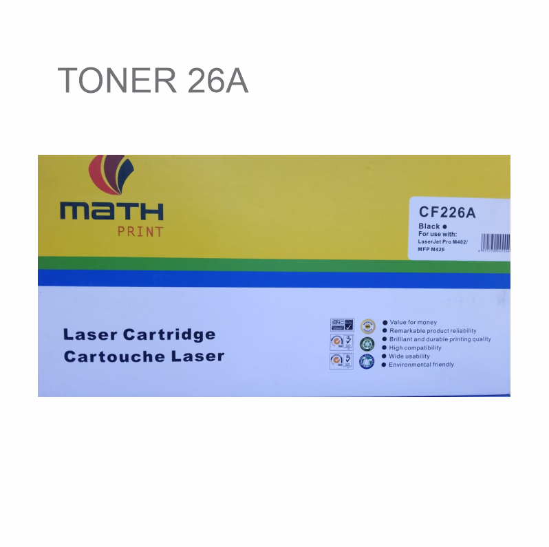 TONER COMPATIBLE PARA HP / 26A