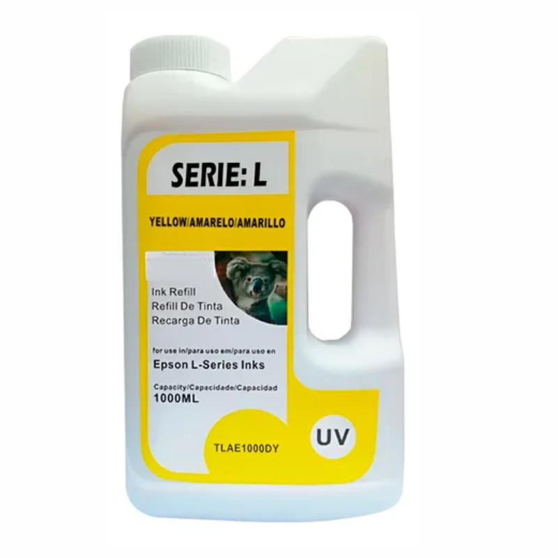 TINTA TOP JET EPSON COMPATIBLE 1 LITRO AMARILLO PARA SERIE L