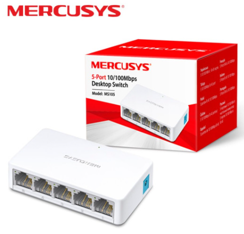 TP-LINK MERCUSYS MS105 5-PORT 10/100 MBPS DESKTOP SWITCH 