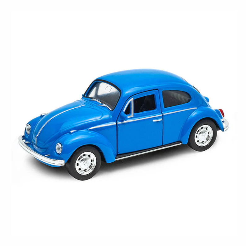 CARRO A ESCALA DE COLECION - ESCARABAJO VOLKSWAGEN - AZUL