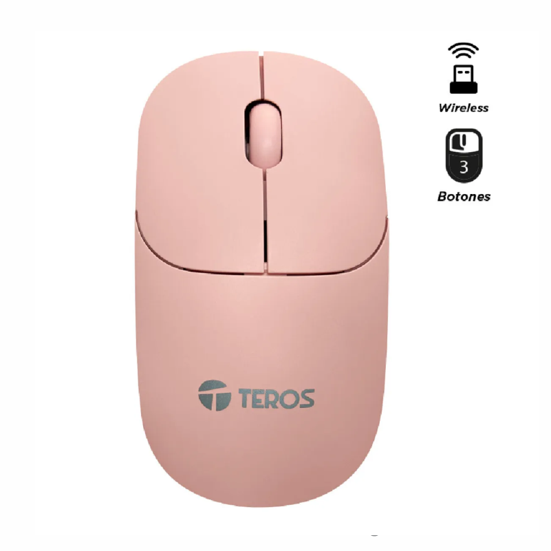 MOUSE STD WIRELESS TE1218S PK