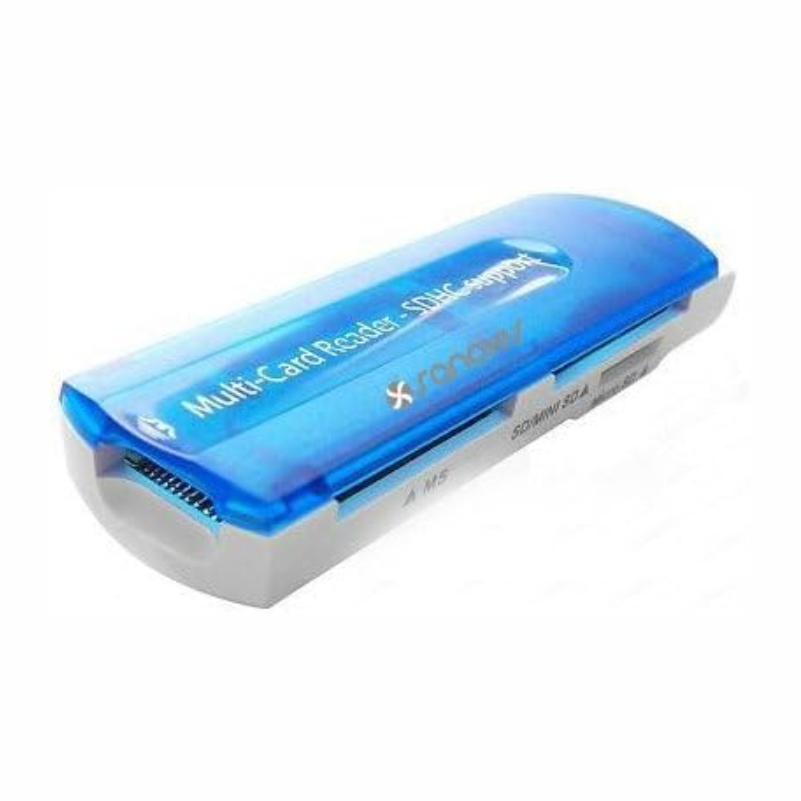 LECTOR DE TARJETAS DE MEMORIA USB 2.0 DE ALTA VELOCIDAD TODO EN 1 PARA SD SDHC MMC RSMMC (USB 2.0 SD/MMC 15 EN 1)