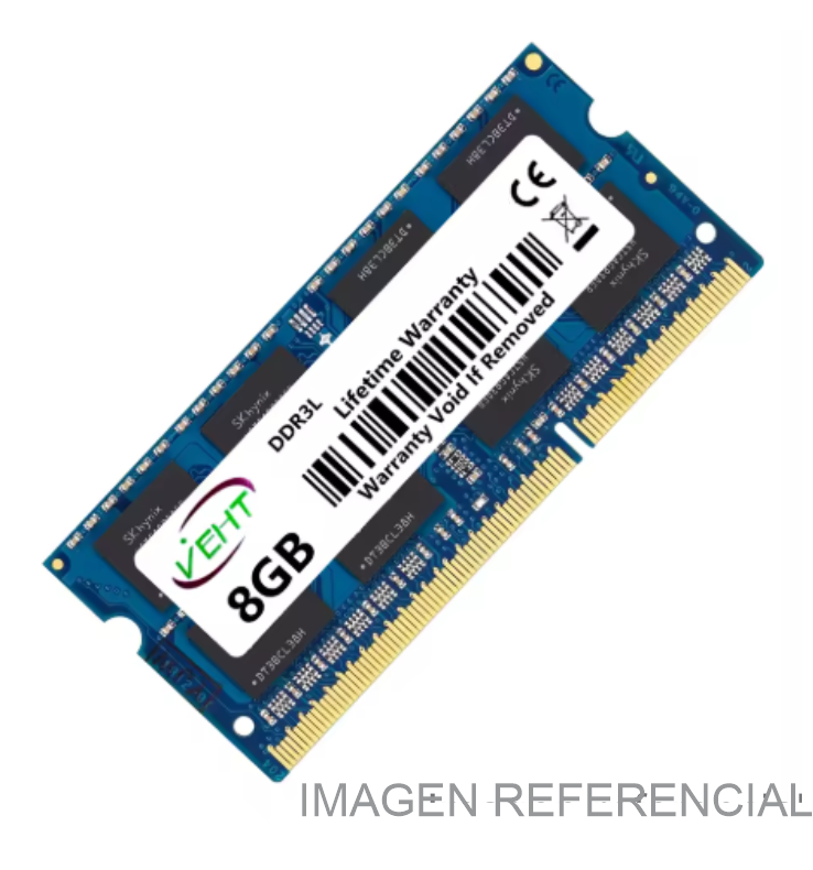 MEMORIA RAM DDR3L 1600MHZ PC3L-12800 1.35V VEHT / SODIM