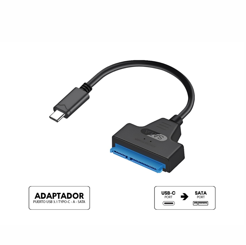 ADAPTADOR SATA A TIPO C