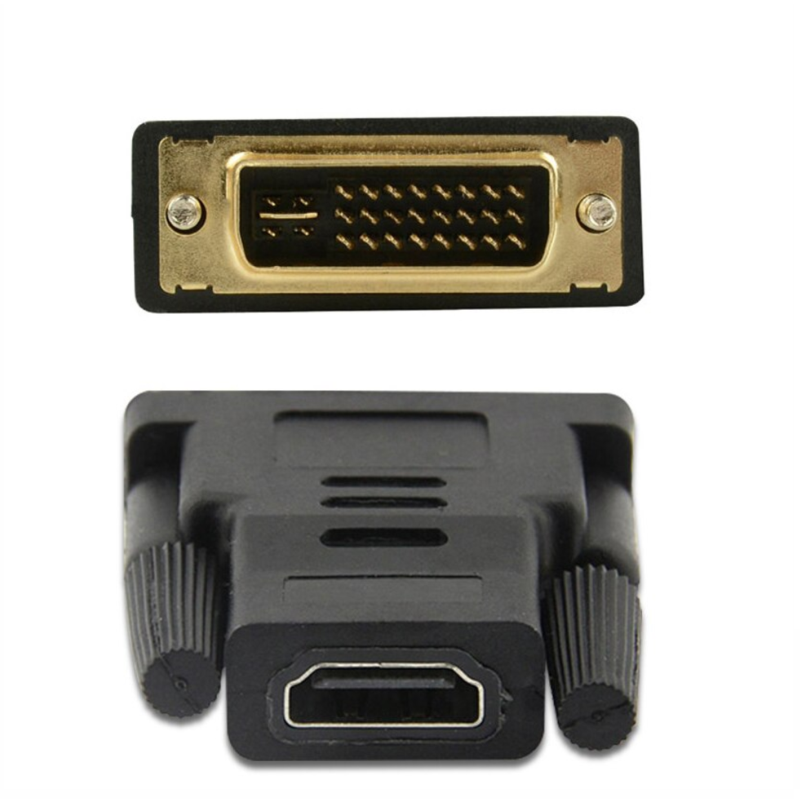 ADAPTADOR DVI 24 5 MACHO A HDMI HEMBRA 1080P