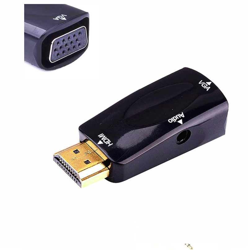 ADAPTADOR HDMI MACHO A VGA HEMBRA PARA HDTV PC MONITOR/ PORTATIL /PROYECTOR